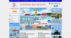 Desktop Screenshot of performaholiday.com
